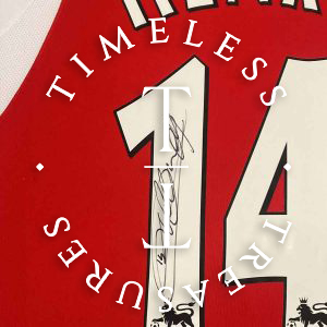 Authentically Signed Thierry Henry – Arsenal Framed Shirt - Image 2