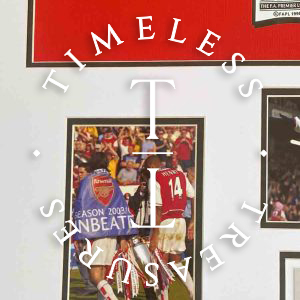Authentically Signed Thierry Henry – Arsenal Framed Shirt - Image 4